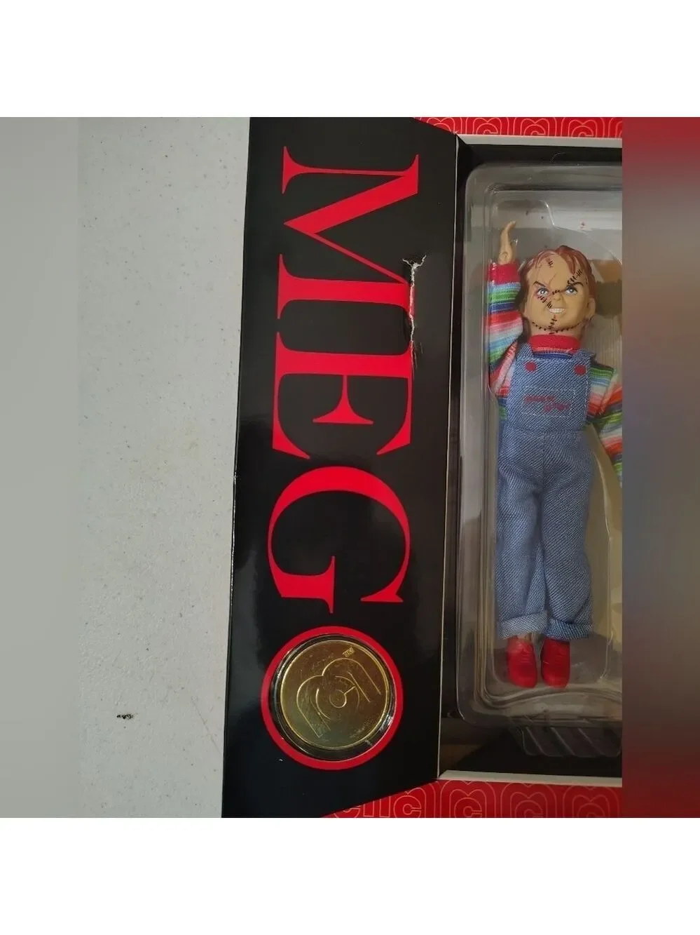 MEGO HORROR Movie series Childs Play CHUCKY and his bride TIFFANY
